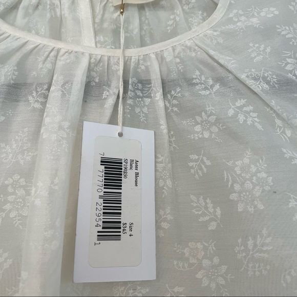 NWT Ulla Johnson Aster top - Picture 4 of 12